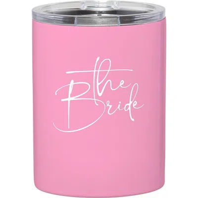 Creative Brands The Bride Stainless Steel Tumbler In Pink