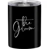 Creative Brands The Groom Stainless Steel Tumbler In Black