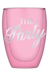 Creative Brands The Party Stemless Glass