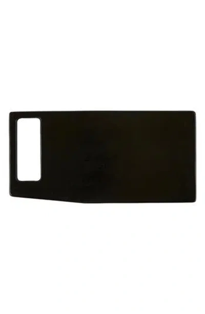 Creative Brands Top Handle Serving Board In Black