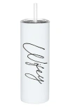 Creative Brands Wifey Skinny Tumbler In Transparent