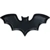 Creative Co-op Stoneware Bat Dish In Black