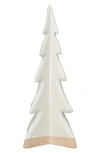 Creative Co-op Stoneware Tree Figurine In White