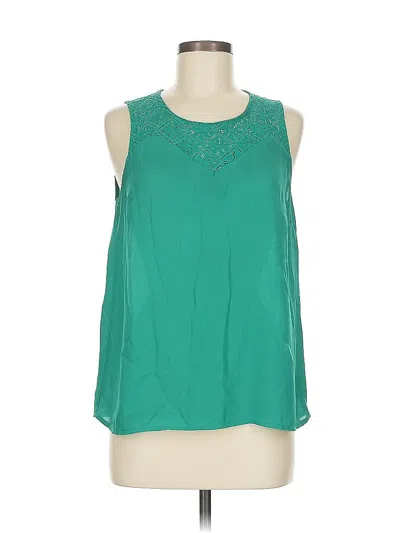 Pre-owned Creative Commune Sleeveless Blouse In Blue