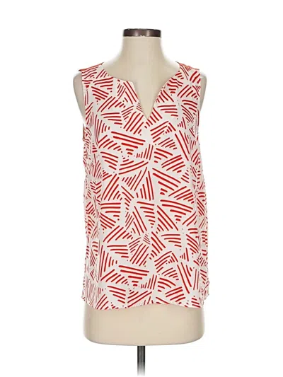 Pre-owned Creative Commune Sleeveless Blouse In Red