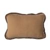 Creative Co-op 100% Cotton Lumbar Rectangular Pillow Cover & Insert