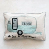 Creative Co-op 100% Cotton Lumbar Rectangular Pillow Cover & Insert In Down