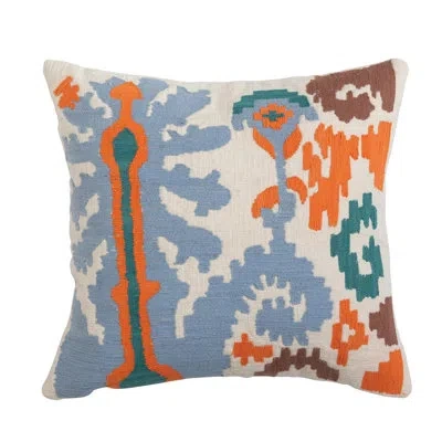 Creative Co-op 100% Cotton Throw Square Pillow Cover