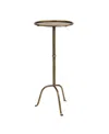 Creative Co-op 12.3" Metal Martini Cocktail Table