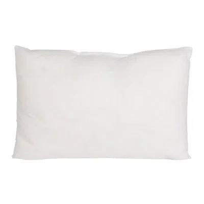 Creative Co-op 24"l X 16"w Olefin Pillow Insert With Polyester Filling In White