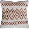 Creative Co-op Chenille With Pattern Pillow In Multi Color