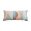 Creative Co-op Cotton Blend Patchwork Lumbar Pillow