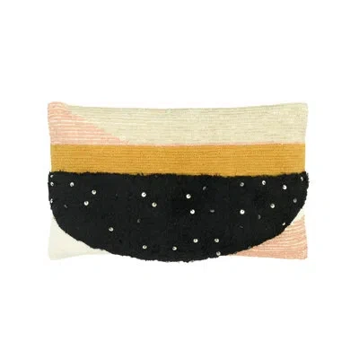 Creative Co-op Cotton Lumbar Pillow