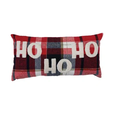 Creative Co-op Cotton Lumbar Rectangular Pillow Cover & Insert