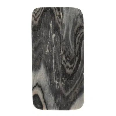 Creative Co-op Marble Serving/cutting Board In Gray