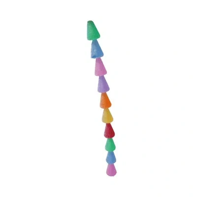 Creative Co-op Plastic Gumdrop Garland In Multicolor
