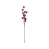 Creative Co-op Plastic Pinecone Stem, Ice Finish In Copper