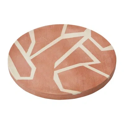 Creative Co-op Round Sandstone Trivet