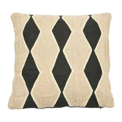 Creative Co-op Square Cotton Pillow Cover & Insert