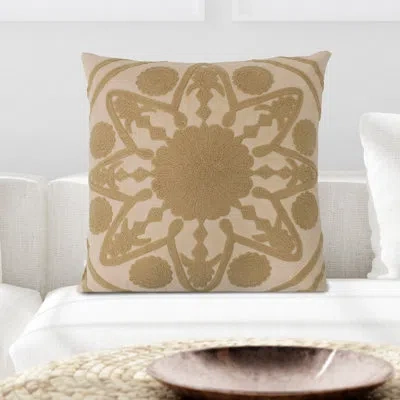 Creative Co-op Square Cotton Pillow Cover & Insert