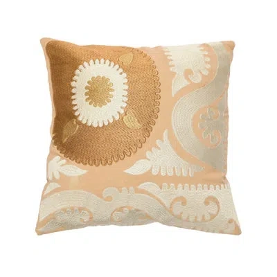 Creative Co-op Square Cotton Pillow Cover & Insert