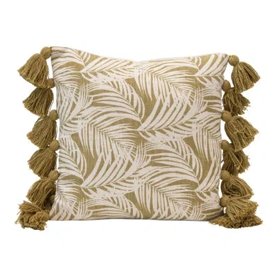 Creative Co-op Square Pillow Cover & Insert