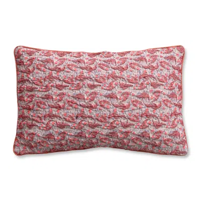 Creative Co-op Textured Woven Pattern Lumbar Pillow