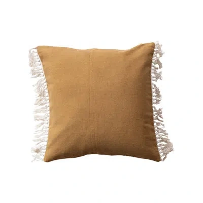Creative Co-op Throw Pillow In Brown