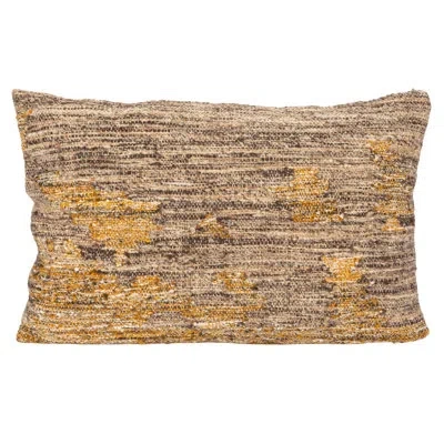 Creative Co-op Throw Pillow In Brown;yellow