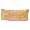 Creative Co-op Throw Pillow In Yellow;cream