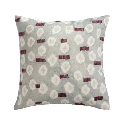 Creative Co-op Tie Dye Textiles 100% Linen Throw Square Pillow Cover