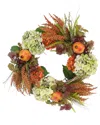 Creative Displays 23 Heather And Pomegranates Fall Wreath With Oran