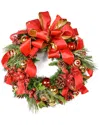 Creative Displays 24in Red Wreath