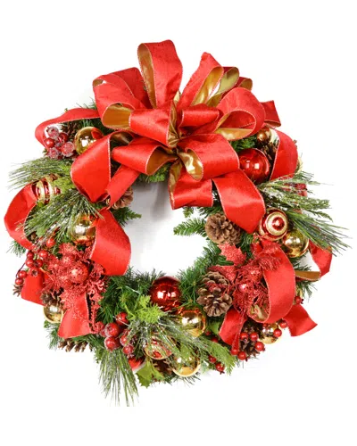 Creative Displays 24in Red Wreath