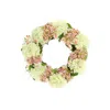 Creative Displays 25" Assorted Hydrangea Wreath With Cherry Blossoms