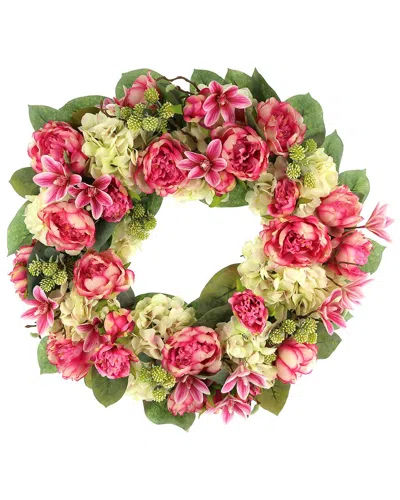 Creative Displays 26 Spring Wreath In Multi