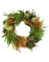Creative Displays 26 Traditional Fall Wreath With Assorted Heather