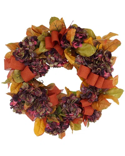 Creative Displays 28 Traditional Fall Wreath With Burgundy Hydrange