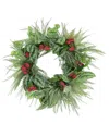 Creative Displays 30'' Everyday Wreath Arranged With Fern And Kalanc In Green