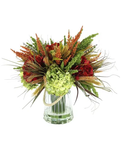 CREATIVE DISPLAYS CREATIVE DISPLAYS ASSORTED HEATHER FALL BUNDLE WITH WREATH & FLORAL