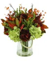 Creative Displays Fall Arrangement W/ Hydrangea, Heather And Pampas