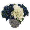 Creative Displays Blue & White Hydrangea Floral Arrangement