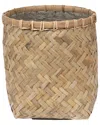 Creative Displays Bohemian Square Bamboo Planter In Brown
