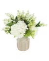 Creative Displays Classic Floral With Hydrangeas And Lilacs In Multi