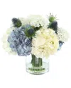 Creative Displays Classic Hydrangea Arrangement With Thistle And Vib In Multi
