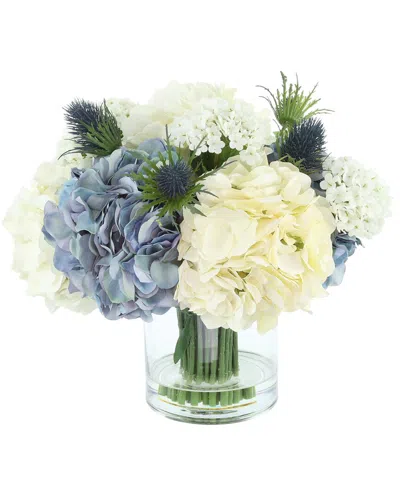 Creative Displays Classic Hydrangea Arrangement With Thistle And Vib In Multi