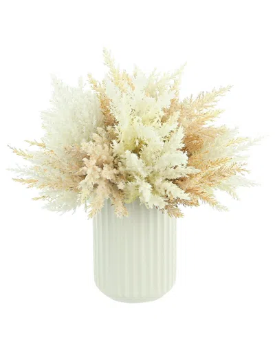 Creative Displays Cream & Beige Pampas Floral Arrangement In Neutral
