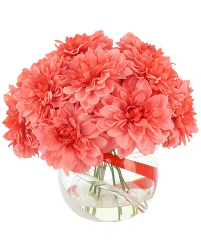 CREATIVE DISPLAYS CREATIVE DISPLAYS DAHLIA ARRANGED IN GLASS VASE