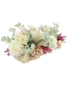 Creative Displays Eucalyptus & Hydrangea Fall Bundle With Wreath & Centerpiece In Multi