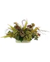 Creative Displays Fall Arrangement With Hydrangeas, Pampas And Proteas